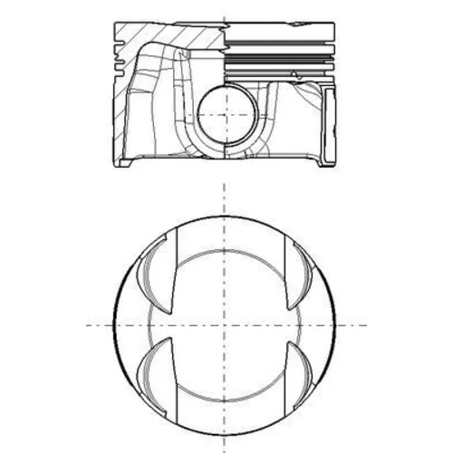 Piest MAHLE 028 PI 00181 002