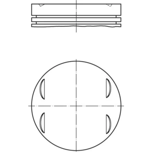 Piest 083 13 01 /MAHLE/ - obr. 1
