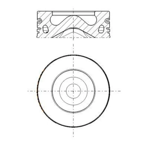 Piest MAHLE 279 PI 00104 000