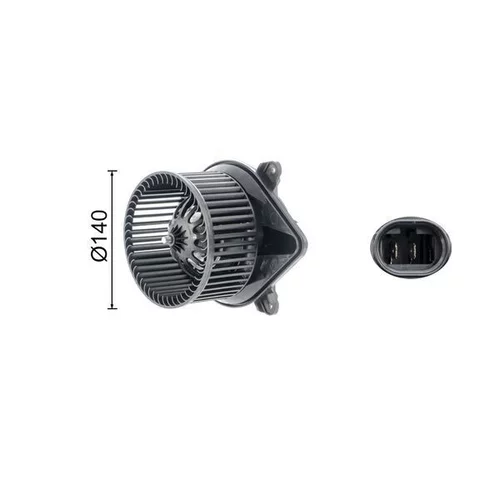 Vnútorný ventilátor AB 234 000S /MAHLE/ - obr. 9