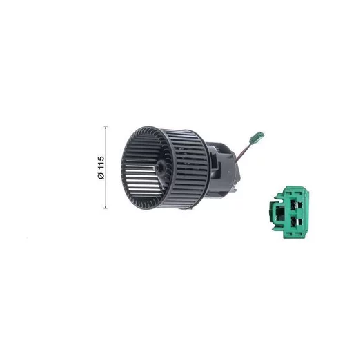 Vnútorný ventilátor AB 365 000S /MAHLE/ - obr. 9