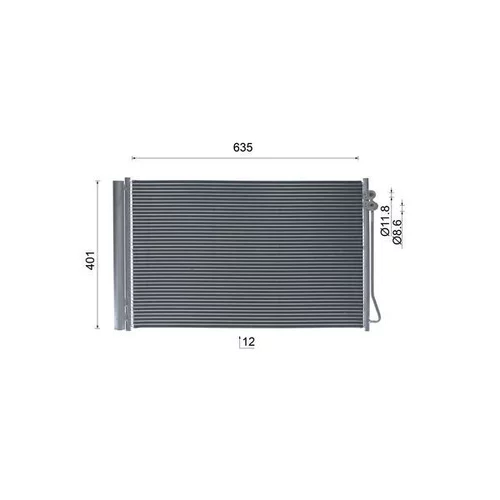 Kondenzátor klimatizácie AC 1012 000S /MAHLE/ - obr. 19