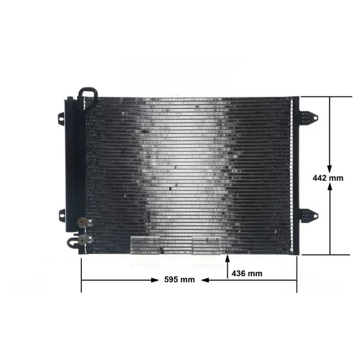 Kondenzátor klimatizácie AC 666 000S /MAHLE/ - obr. 11