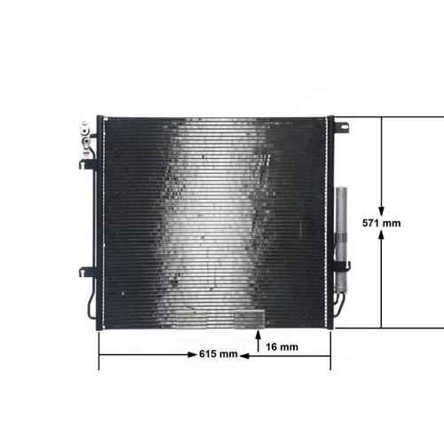 Kondenzátor klimatizácie AC 759 000S /MAHLE/ - obr. 11