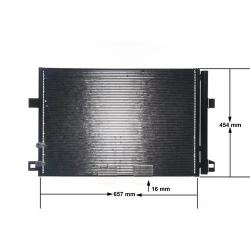 Kondenzátor klimatizácie AC 885 000S /MAHLE/ - obr. 12