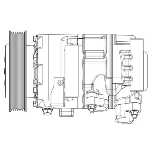 Kompresor klimatizácie ACP 635 000P /MAHLE/ - obr. 5