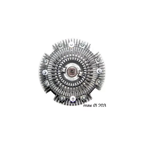 Spojka ventilátora chladenia CFC 156 000P /MAHLE/ - obr. 3
