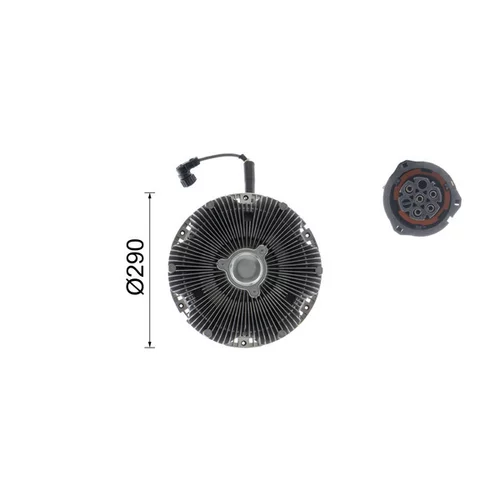 Spojka ventilátora chladenia CFC 173 000P /MAHLE/ - obr. 11