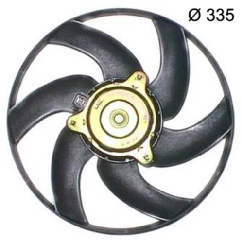Ventilátor chladenia motora CFF 393 000S /MAHLE/ - obr. 1