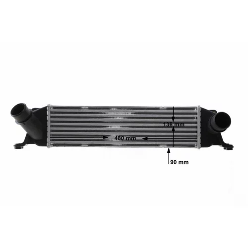 Chladič plniaceho vzduchu CI 392 000S /MAHLE/ - obr. 10