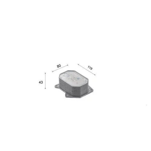 Chladič motorového oleja CLC 265 000S /MAHLE/ - obr. 10