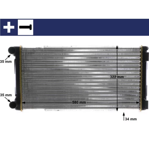 Chladič motora MAHLE CR 1109 000S