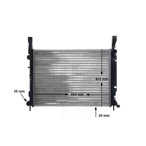 Chladič motora CR 1154 000S /MAHLE/ - obr. 10