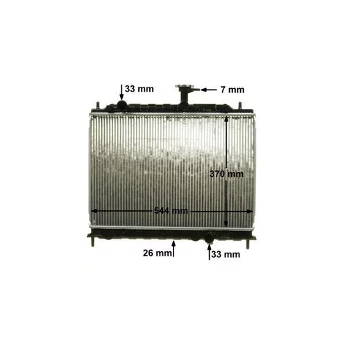 Chladič motora CR 1304 000P /MAHLE/ - obr. 9