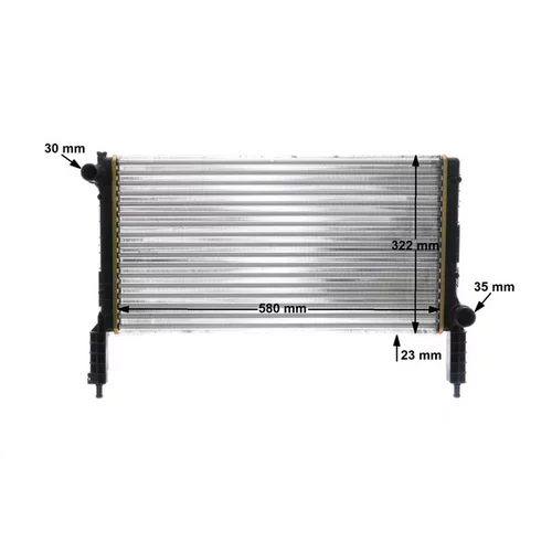 Chladič motora CR 1446 000S /MAHLE/ - obr. 12