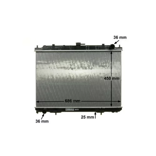 Chladič motora CR 1491 000S /MAHLE/ - obr. 9