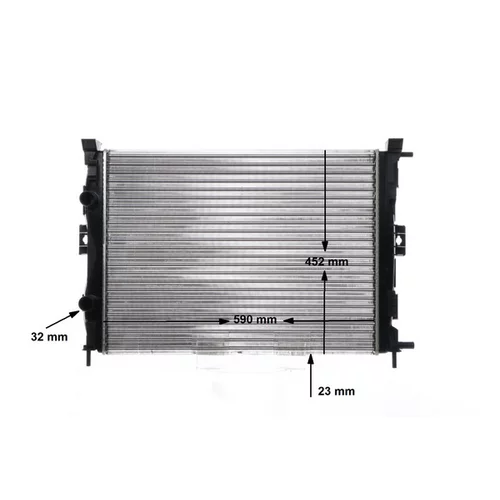 Chladič motora CR 1690 000S /MAHLE/ - obr. 16