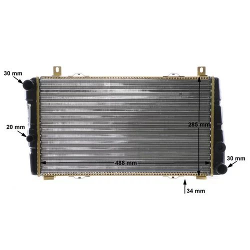 Chladič motora CR 2034 000S /MAHLE/ - obr. 11