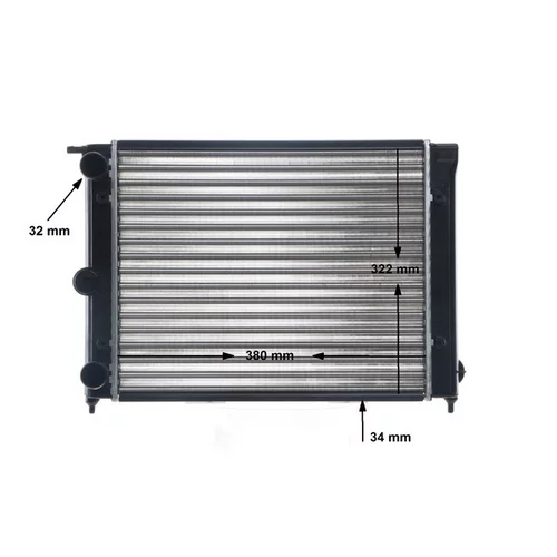 Chladič motora CR 344 000S /MAHLE/ - obr. 10