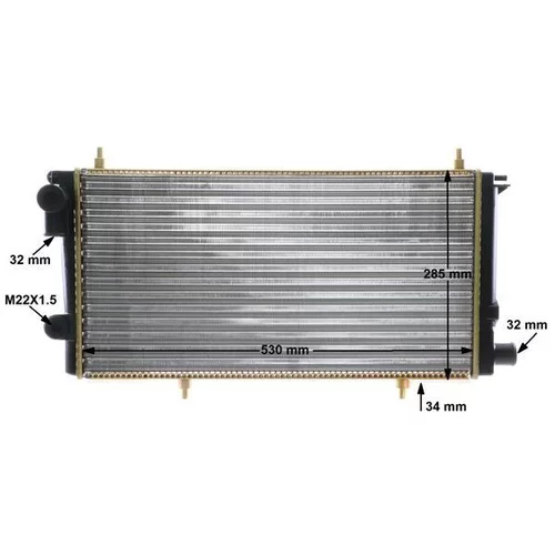 Chladič motora CR 431 000S /MAHLE/ - obr. 12