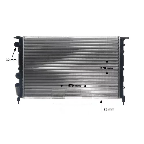 Chladič motora CR 638 000S /MAHLE/ - obr. 12