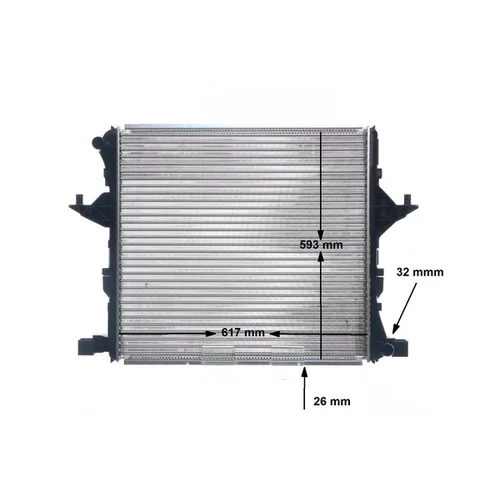 Chladič motora CR 81 000S /MAHLE/ - obr. 11
