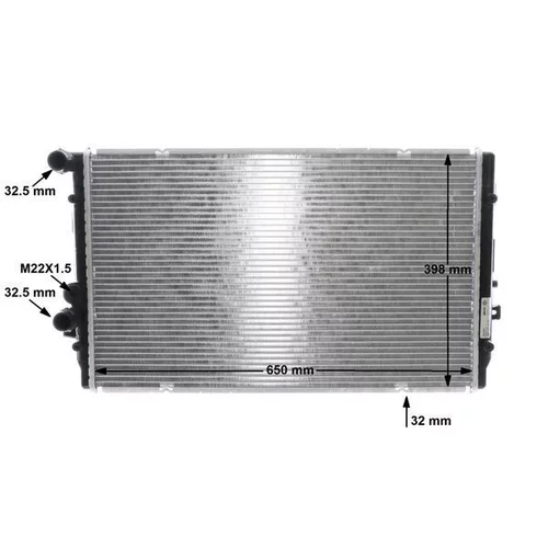 Chladič motora CR 854 000S /MAHLE/ - obr. 11
