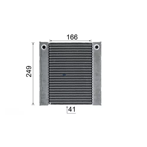 Chladič motora CR 926 000P /MAHLE/ - obr. 16