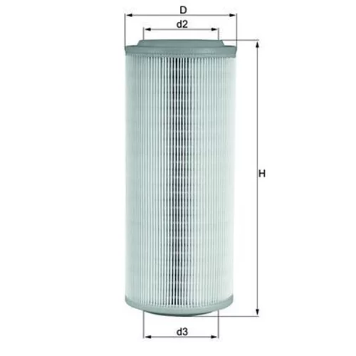 Vzduchový filter MAHLE LX 855