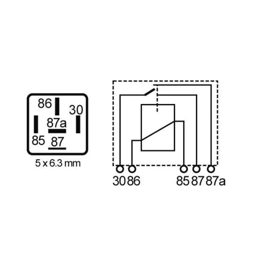 Relé pracovného prúdu MR 76 /MAHLE/ - obr. 1