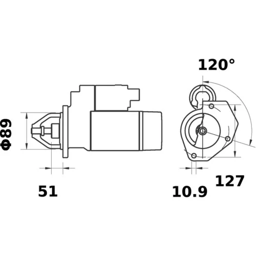 Štartér MS 100 /MAHLE/ - obr. 4