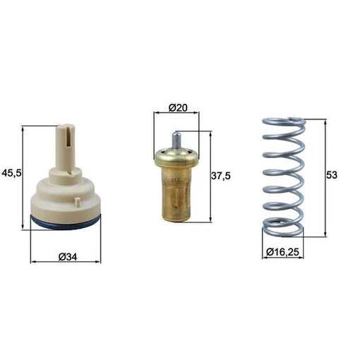 Termostat chladenia TX 181 95D /MAHLE/ - obr. 2