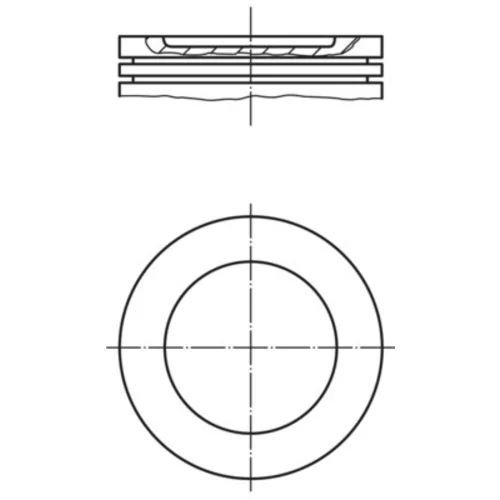 Piest MAHLE 007 09 00