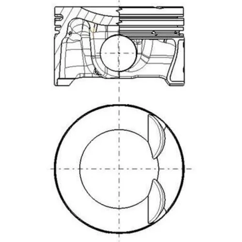 Piest MAHLE 028 PI 00164 002