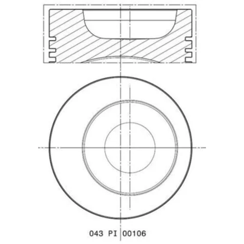 Piest MAHLE 503 48 02