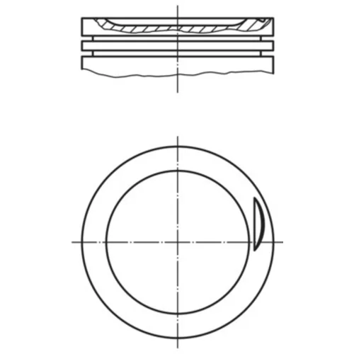 Piest MAHLE 681 04 01