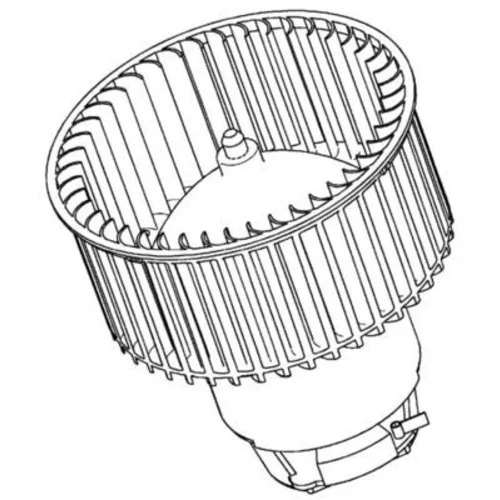 Vnútorný ventilátor AB 118 000P /MAHLE/ - obr. 1