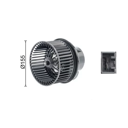 Vnútorný ventilátor AB 248 000P /MAHLE/ - obr. 9