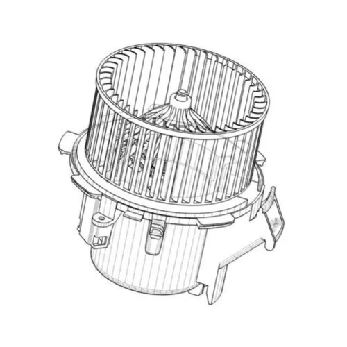 Vnútorný ventilátor AB 41 000P /MAHLE/ - obr. 2