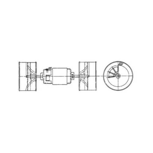 Vnútorný ventilátor AB 76 000P /MAHLE/ - obr. 1