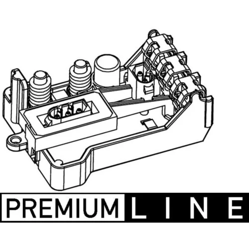 Regulator, ventilator vnutorneho priestoru ABR 30 000P /MAHLE/ - obr. 2