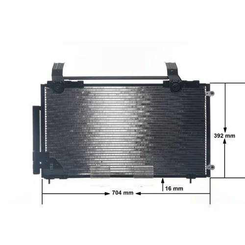 Kondenzátor klimatizácie AC 471 000S /MAHLE/ - obr. 12