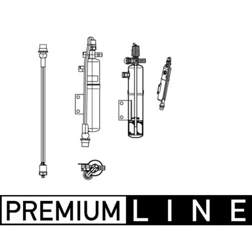 vysúšač klimatizácie MAHLE AD 226 000P