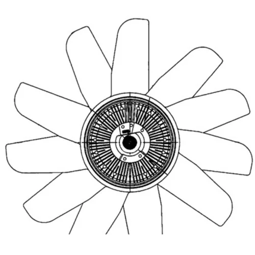 Ventilátor chladenia motora CFF 494 000P /MAHLE/ - obr. 1