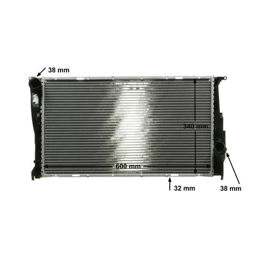 Chladič motora CR 1086 000P /MAHLE/ - obr. 9