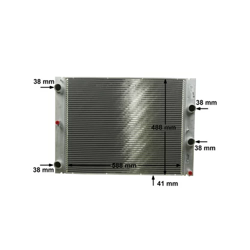 Chladič motora CR 1158 000P /MAHLE/ - obr. 15