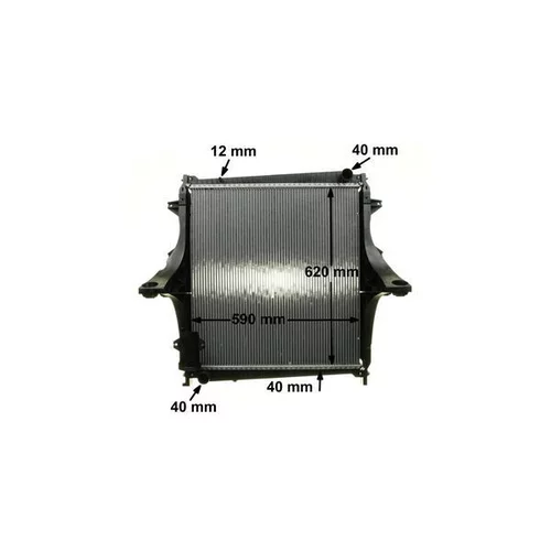 Chladič motora CR 1172 000P /MAHLE/ - obr. 9