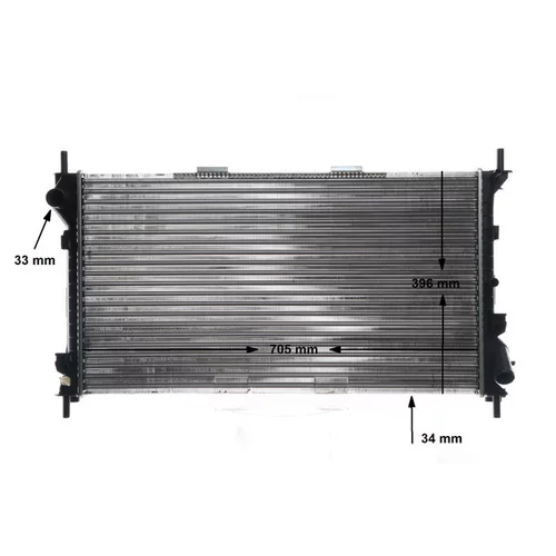 Chladič motora CR 1196 000S /MAHLE/ - obr. 10