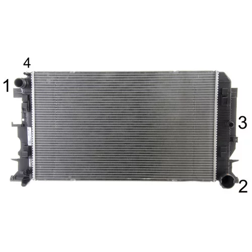 Chladič motora CR 1719 000P /MAHLE/ - obr. 1