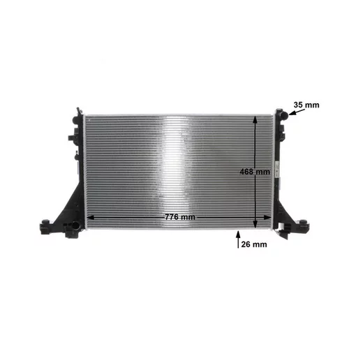 Chladič motora CR 1770 000S /MAHLE/ - obr. 16
